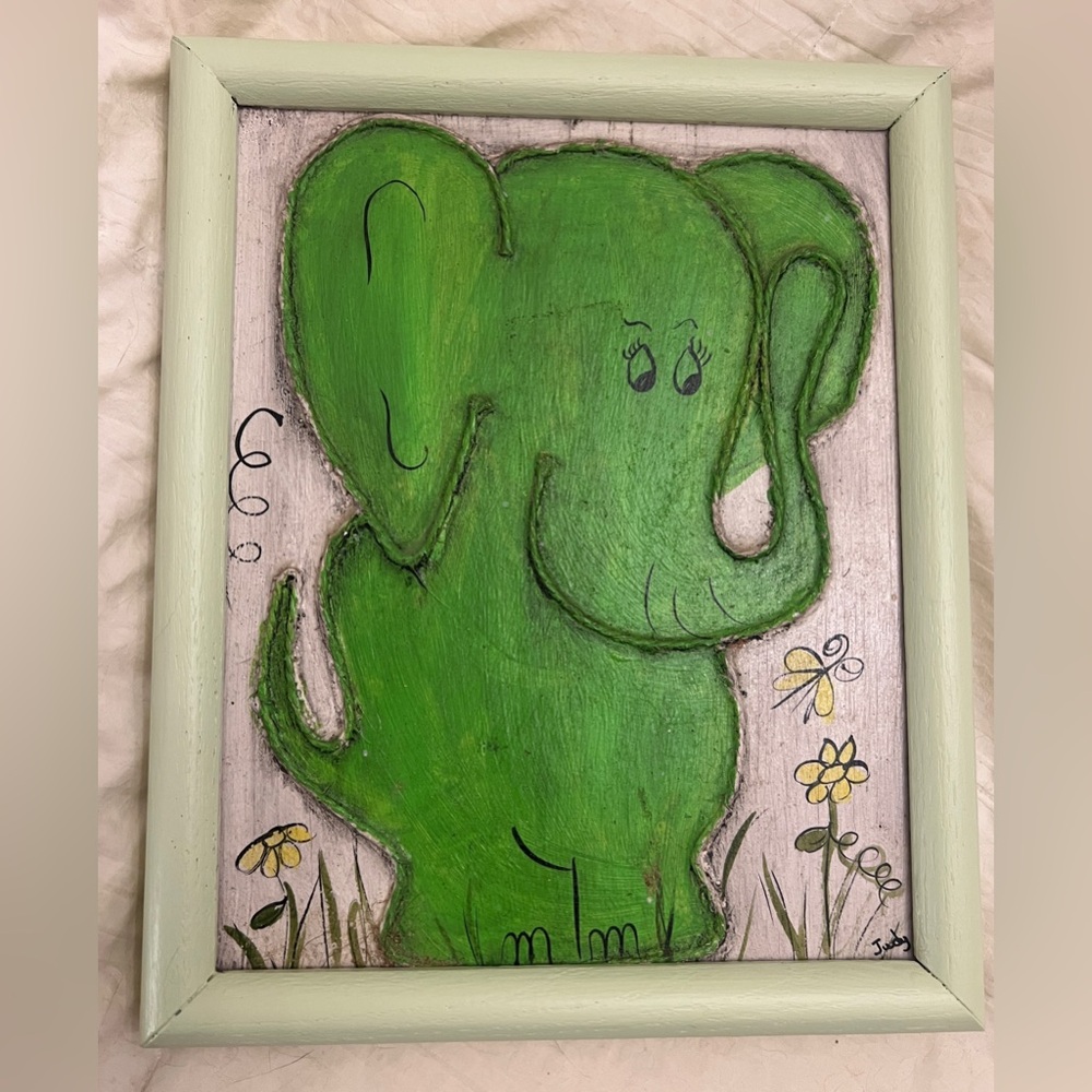 Vintage ELEPHANT art